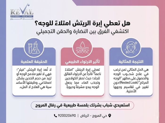هل تعطي إبرة الريتش امتلاءً للوجه