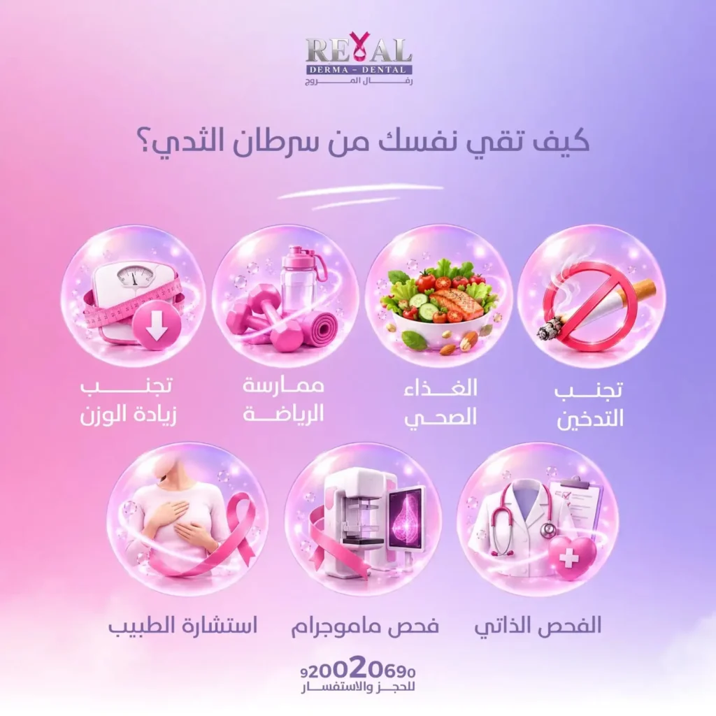 طرق الوقاية من سرطان الثدي